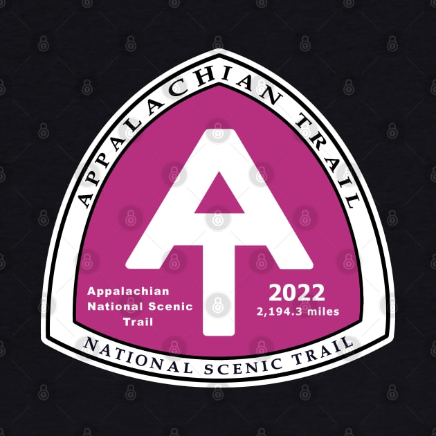 Appalachian Trail Thru hiker Class of 2022 National Scenic Trail emblem by Deedy Studio